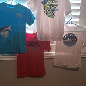 Boys Quiksilver T-shirt Bundle 10/12